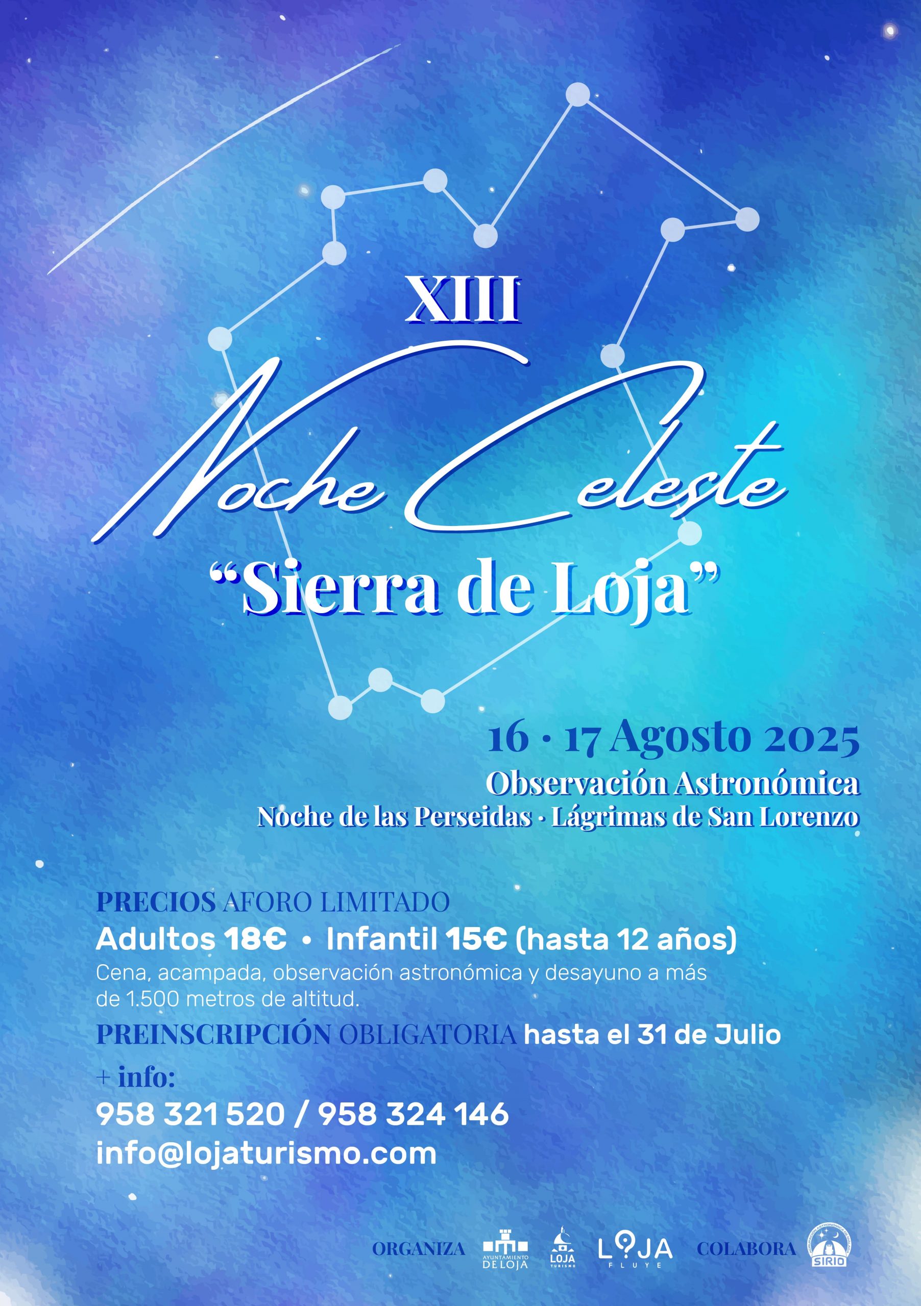 XIII NOCHE CELESTE SIERRA DE LOJA 2025
